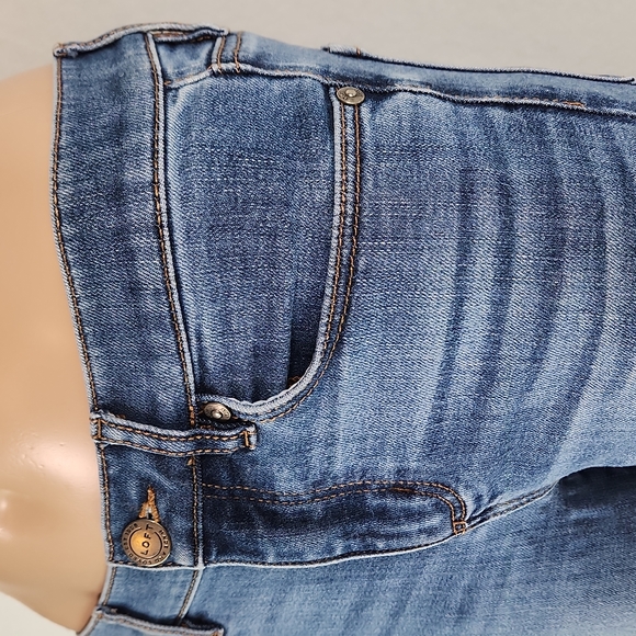ANN Taylor LOFT Modern Skinny Ankle Crop Jeans Size 26/2 - Picture 6 of 16